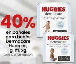 Coto Huggies en pañales para bebés dermacare oferta
