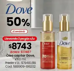 Coto Dove óleo capilar oferta