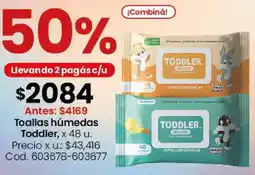Coto Toddler toallas húmedas oferta