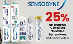 Coto Sensodyne en cremas y cepillos dentales oferta