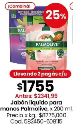 Coto Palmolive jabón líquido para manos oferta