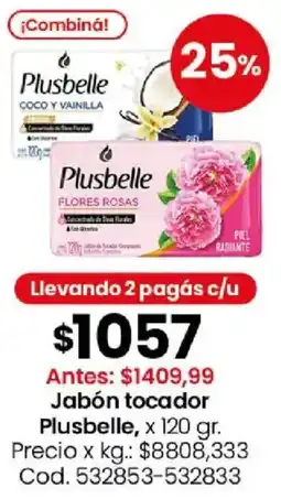 Coto Plusbelle jabón tocador oferta