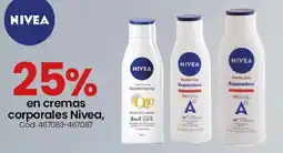 Coto Nivea en cremas corporales oferta