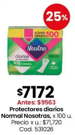 Coto Nosotras protectores diarios normal oferta