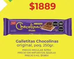 Supermercados Vea Chocolinas galletitas original, paq. oferta