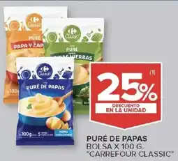 Carrefour Market Carrefour classic puré de papas bolsa oferta