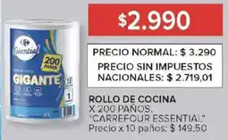 Carrefour Market Carrefour essential rollo de cocina oferta