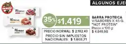 Carrefour Market Not protein barra proteica v/sabores oferta