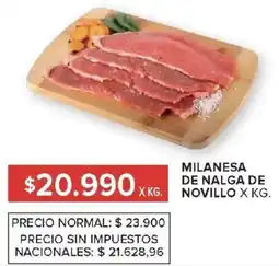 Carrefour Market Milanesa de nalga de novillo oferta