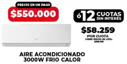 Supermayorista Vital Aire acondicionado frio calor oferta