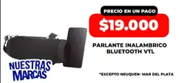 Supermayorista Vital Parlante inalambrico bluetooth vtl oferta