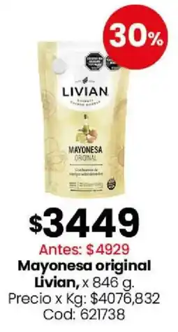 Coto Livian mayonesa original oferta
