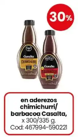 Coto Casalta en aderezos chimichurri/ barbacoa oferta