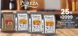Coto Pureza fideos varios tipos oferta