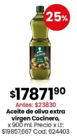 Coto Cocinero aceite de oliva extra virgen oferta