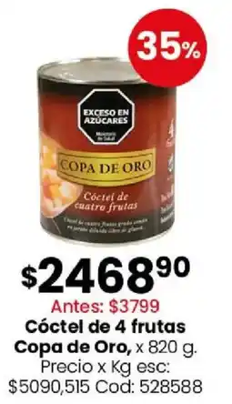 Coto Copa de oro cóctel de 4 frutas oferta