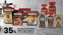 Coto Iguacu en café instantáneo varios tipos oferta