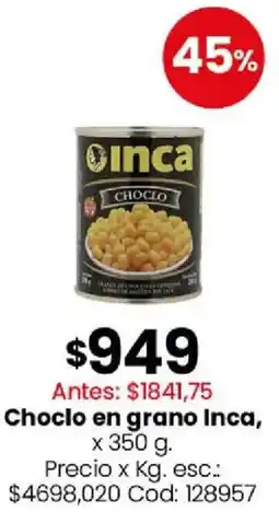 Coto Inca choclo en grano oferta