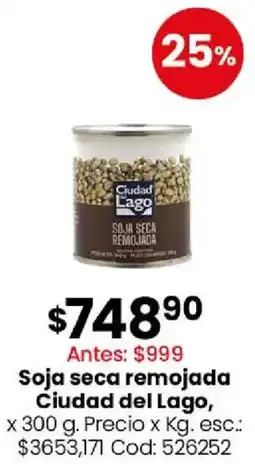 Coto Ciudad del lago soja seca remojada oferta