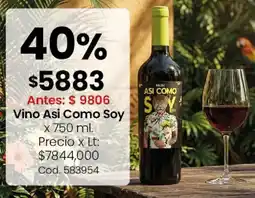 Coto Asi como soy vino oferta