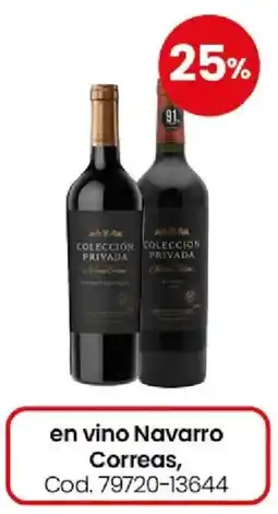 Coto Navarro correas en vino oferta