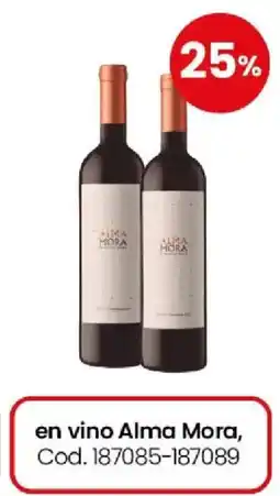 Coto Alma mora en vino oferta