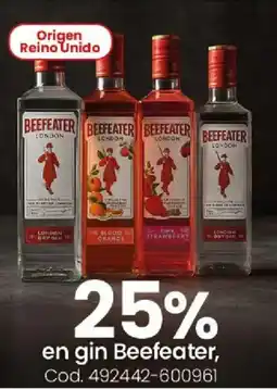 Coto Beefeater en gin oferta