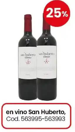 Coto San huberto en vino oferta