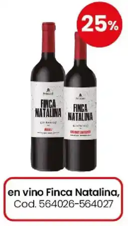 Coto Finca natalina en vino oferta