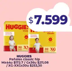 Supermayorista Vital Huggies pañales classic hip oferta