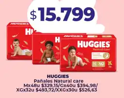 Supermayorista Vital Huggies pañales natural care oferta