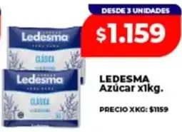 Supermayorista Vital Ledesma azúcar oferta