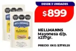 Supermayorista Vital Hellmann's mayonesa d/p. oferta