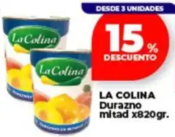 Supermayorista Vital La colina durazno mitad oferta