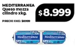 Supermayorista Vital Mediterranea queso mozza cilindro oferta