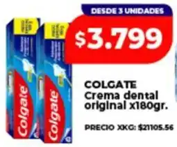 Supermayorista Vital Colgate crema dental original oferta
