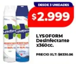 Supermayorista Vital Lysoform desinfectante oferta