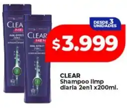 Supermayorista Vital Clear shampoo limp dlarla 2 en1 oferta