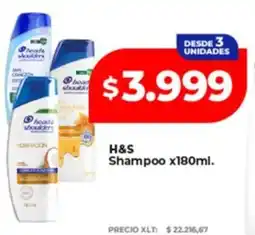 Supermayorista Vital H&S shampoo oferta