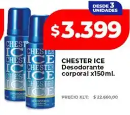Supermayorista Vital Chester ice desodorante corporal oferta
