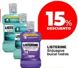 Supermayorista Vital Listerine enjuague bucal todos oferta