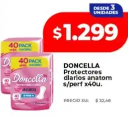 Supermayorista Vital Doncella protectores diarios anatom s/perf . oferta