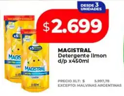 Supermayorista Vital Magistral detergente ilmon d/p oferta
