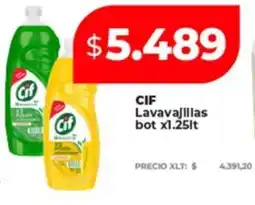Supermayorista Vital Cif lavavajillas bot oferta