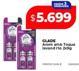 Supermayorista Vital Glade arom amb toque lavand rto oferta