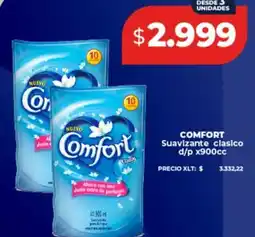 Supermayorista Vital Comfort suavizante clasico d/p oferta