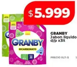 Supermayorista Vital Granby jabon liquido d/p oferta