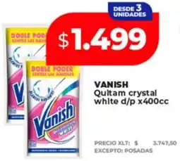Supermayorista Vital Vanish quitam crystal white d/p oferta