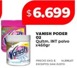 Supermayorista Vital Vanish poder 02 quitm. int polvo oferta