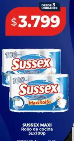 Supermayorista Vital Sussex maxi rollo de cocina oferta